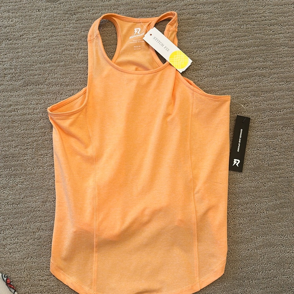 Runway Quick Dry Racer Back Tank Girl’s M 8-10